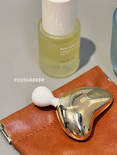 设计超好！艾薇希锌合金双效按摩棒 买2个送收纳包