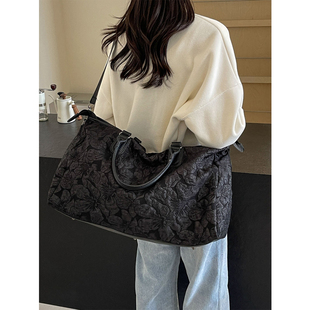 大容量出差旅行包女轻便行李袋2026新款时尚设计气质健身单肩包女