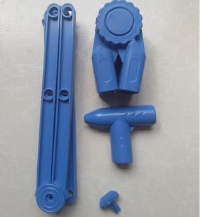 厂家晾衣架配件 折叠式翼型晾衣架塑料配件 直销