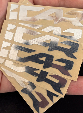 奇瑞iCAR03T奇瑞iCARV23创意3d立体金属车标贴汽车改装个性装饰贴