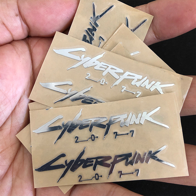 赛博朋克2077金属贴纸