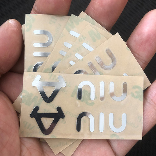 小牛电动车LOGO金属贴纸防水N1s U1 U+ M+Mqi2 mqis g1牛标志车贴