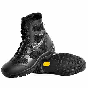 Bottes militaires en cuir - choc - Ref 1402246 Image 4