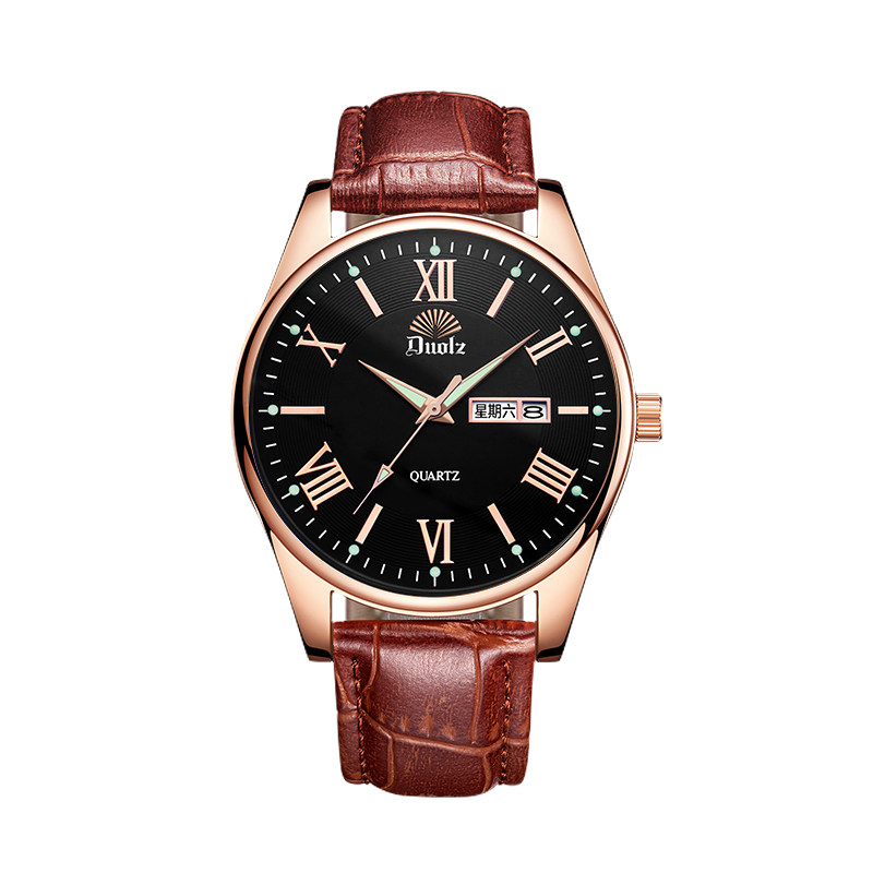 超薄夜光氚气黑科技品牌手表男士机械表初高中学生潮流镂空防水