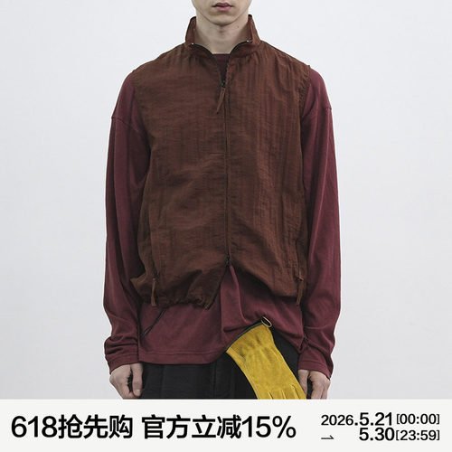 MANUFACTURE 轻量抽绳马甲