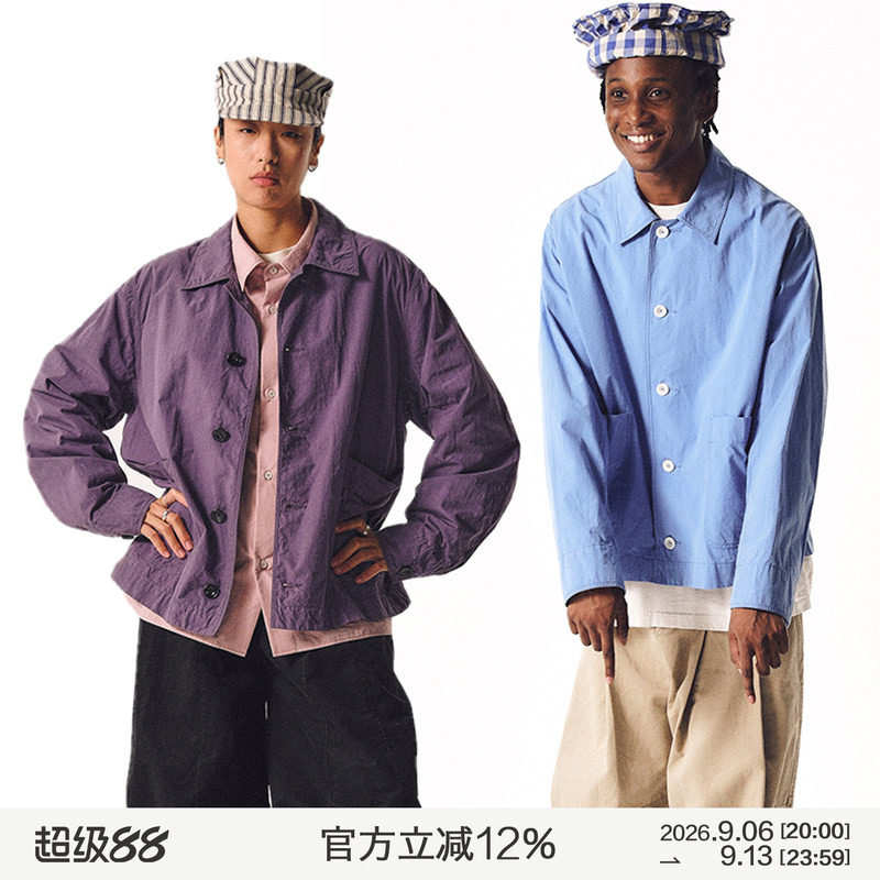 MANUFACTURE 棉质工作服夹克