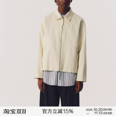 MANUFACTURE 水洗棉短款夹克