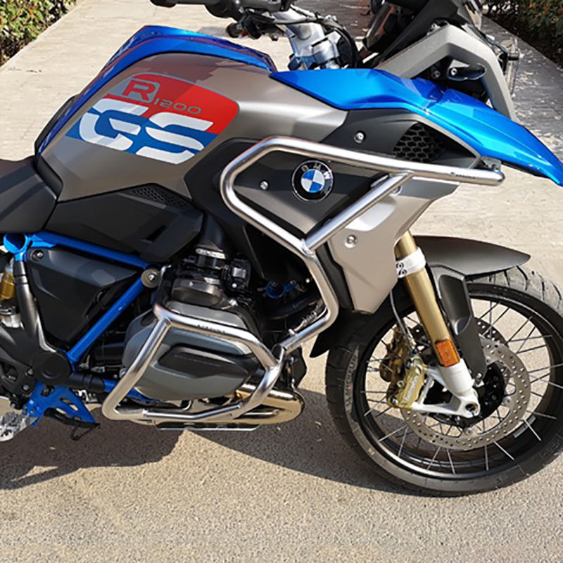 适用宝马 r1200gs lc水鸟 拉力版13-18年改装上下保险杠 保护护杠