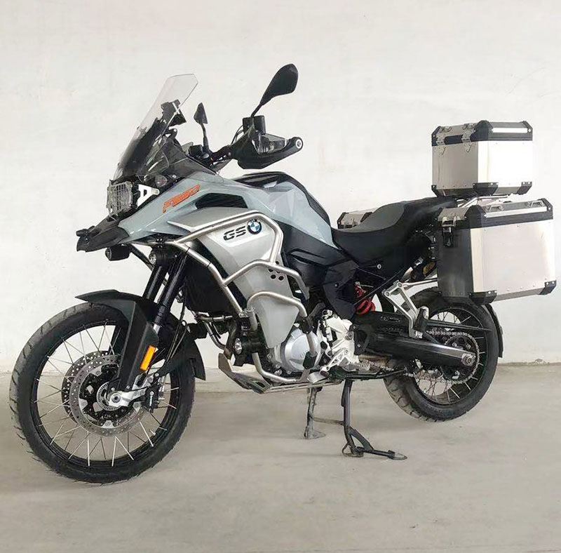 适用BMW宝马F750GS/F850ADV上护杠不锈钢改装护杠保险杠配件