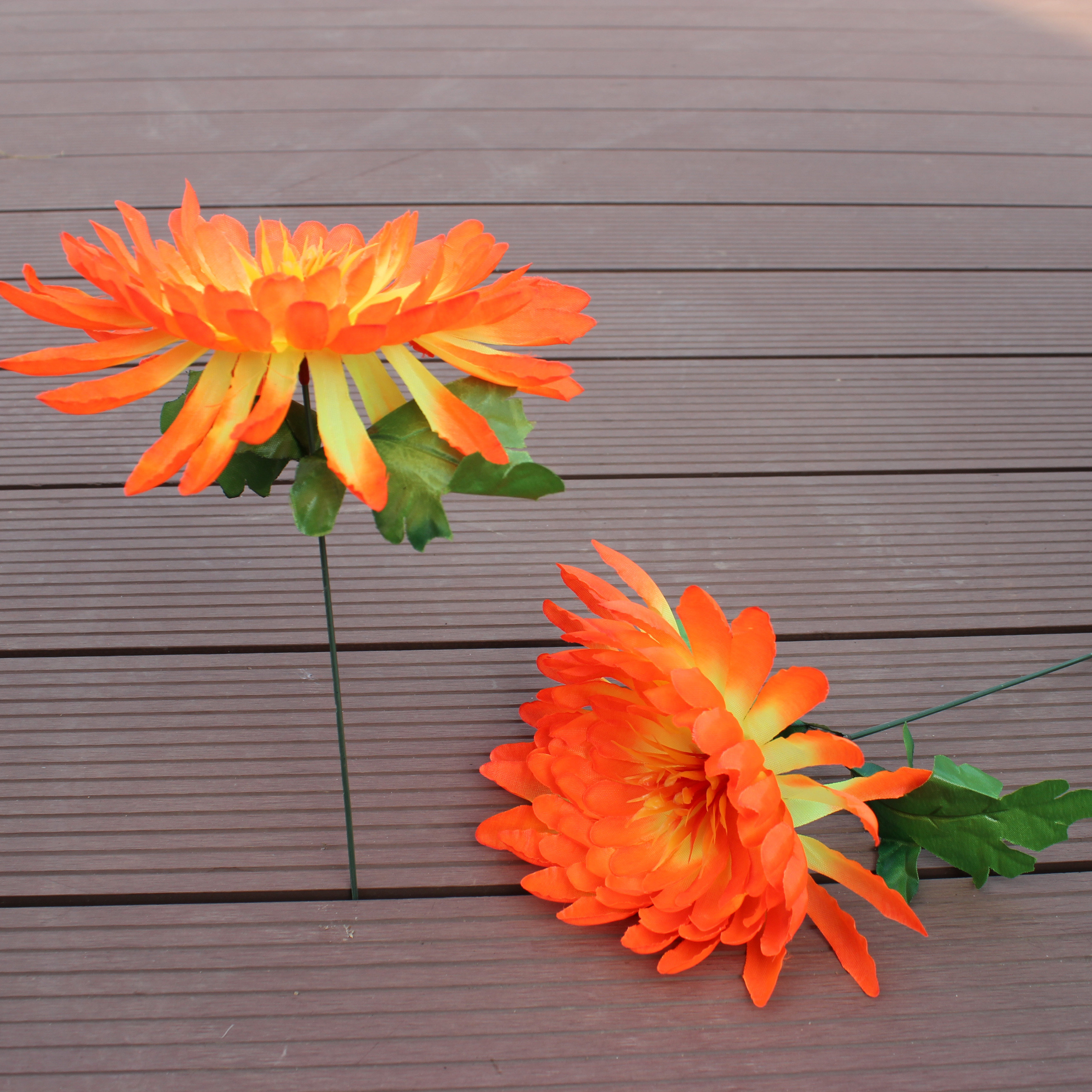 仿真花单支菊花扫墓花上坟花束清明节花便宜祭祀花塑料花陵园假花