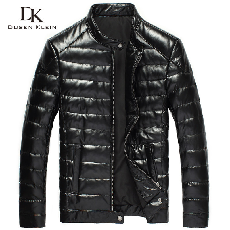 DK海甯皮衣男士羽絨服真皮皮衣男時尚綿羊皮夾克立領棒球服短款在類目 男裝, 皮衣中 - 來自Buy2taobao.com提供專業的淘寶代購服務