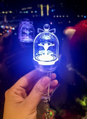 illit迷你应援棒官方手灯wonhee周边（配两个灯芯）明星礼品道具