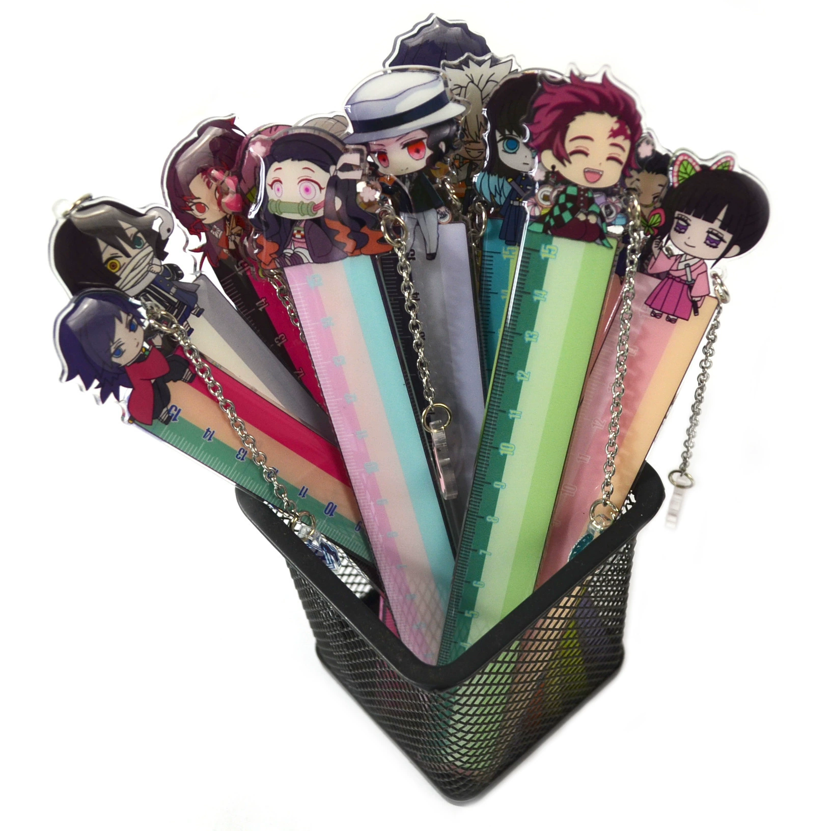 鬼灭之刃滴胶尺子挂件挂饰