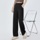 长裤 one 高腰宽松休闲小个子窄版 直筒裤 more针织提臀裤 2025年秋季