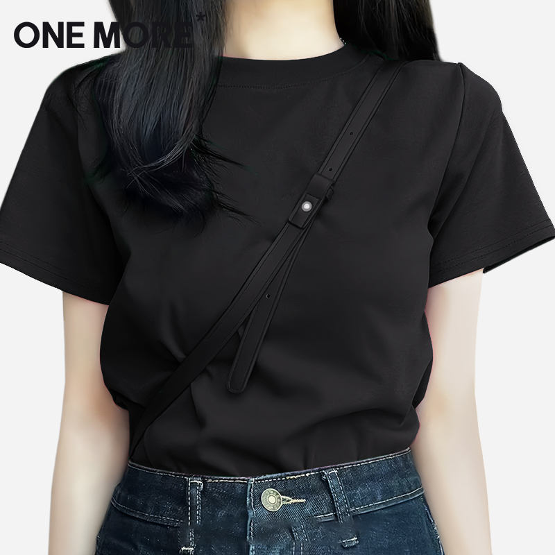 onemore纯棉短袖t恤女
