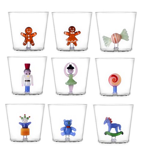 ichendorf创意耐热玻璃立体水杯