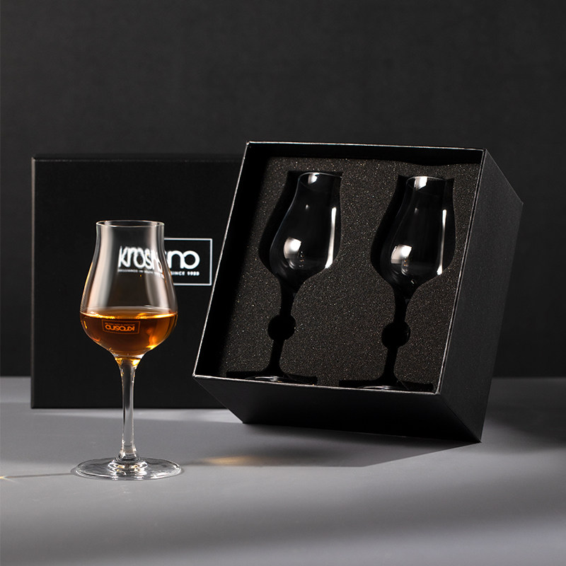 进口无铅水晶玻璃甜酒杯雪莉波本威士忌专业品鉴酒杯创意轻奢