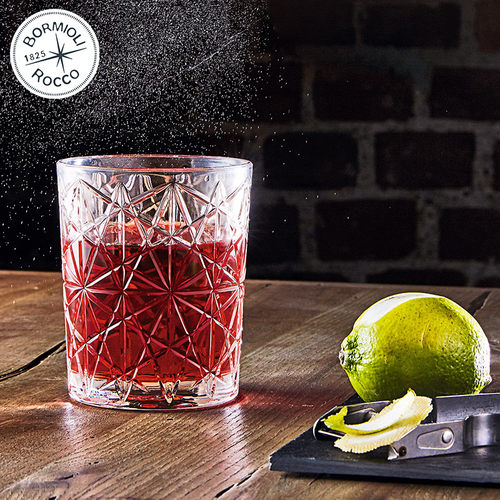 意大利进口刻花玻璃洋酒水杯