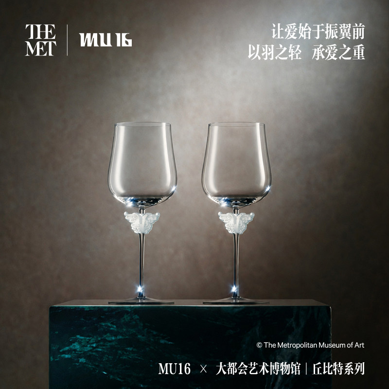 MU16丘比特创意水晶玻璃红酒杯图片