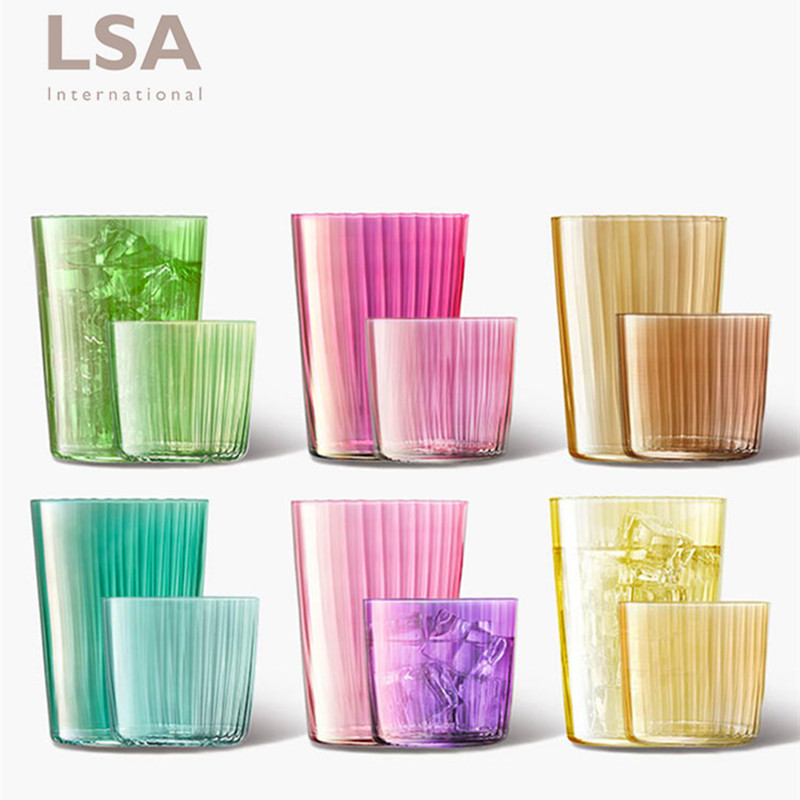 英国进口手工耐热果汁杯