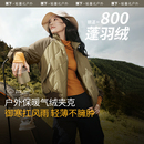 蕉下飞行员夹克气绒服女秋冬美式 复古街头保暖似羽绒棉服夹棉外套