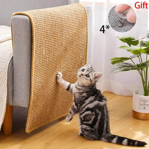 Scratcher Sisal Mat Board Cat Scratch for Sharpen Nails Scra