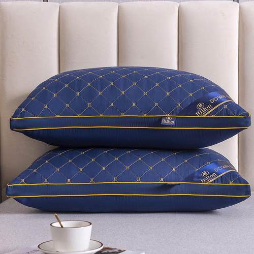 Hotel Cotton Pillow Bedroom Bed Sleep Cervical Pillow 枕头芯