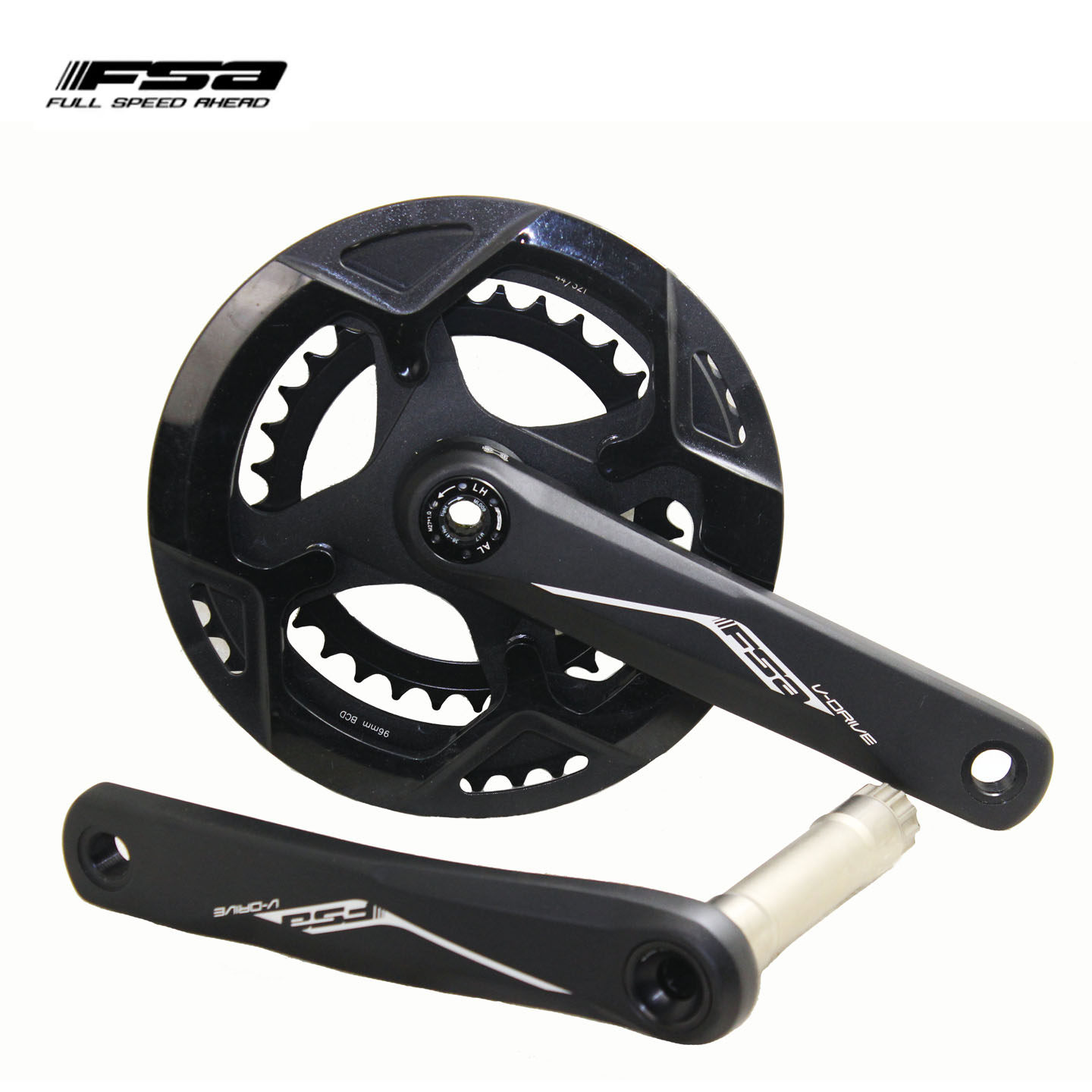 FSA CK1161 CK1160 CKM7700牙盘9 10速27速/30速 自行车挑战者X10