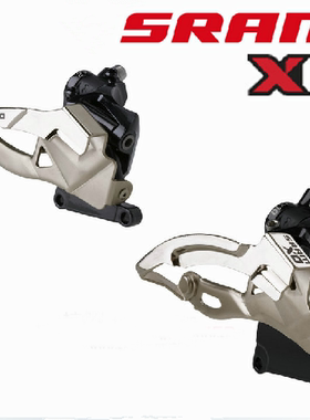 SRAM 速联X0 X9前拨2X10速E型直装式前拨 下拉线 20速前拨 变速器
