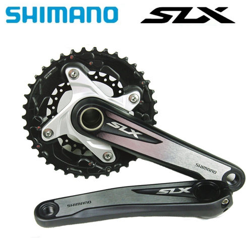 SHIMANO禧玛诺DEORE SLX M615 M675 M677牙盘 20速山地车齿盘双盘