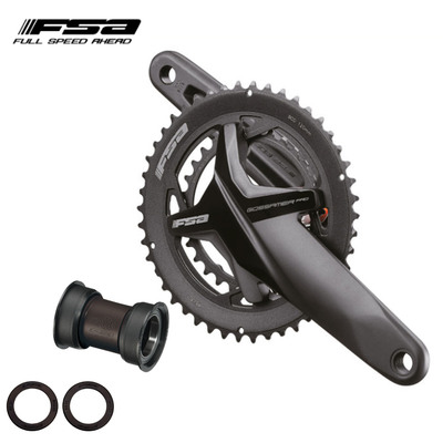 FSA牙盘 50-34齿 BB30 BB386 PF30中轴五通 公路车牙盘10 11 12速