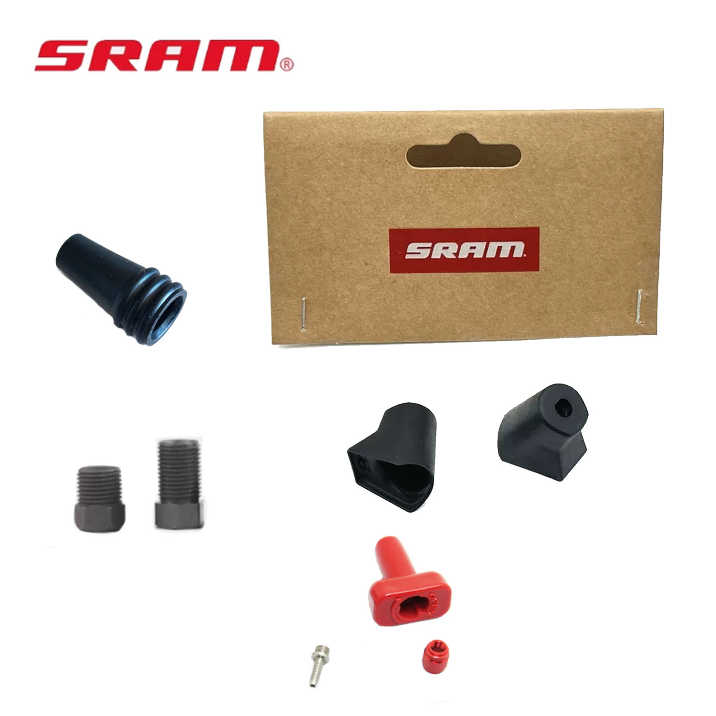 SRAM MAVEN刹把橡胶防尘套油针橄榄头 油管 螺丝FORCE RIVAL LEVE图片