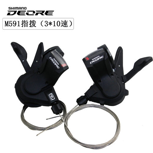 SHIMANO禧玛诺DEORE M591 590指拨10速30速变速器3X10速指拨M610