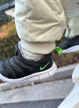 Nike/耐克儿童DYNAMO FREE婴童运动鞋冬加绒耐克毛毛虫DO5888-331