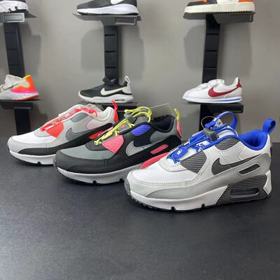 耐克MAX90秋冬季男童女童气垫