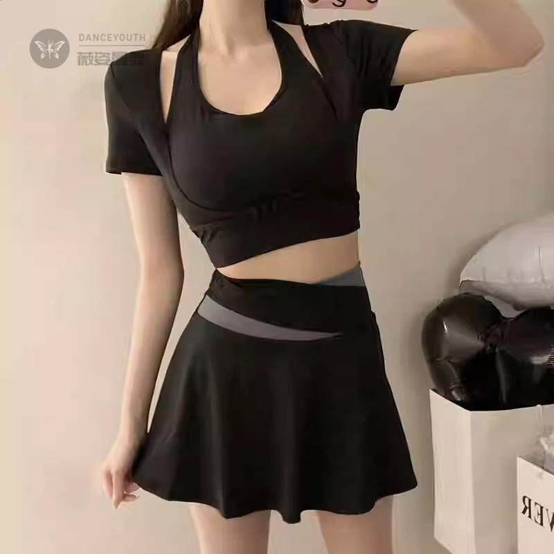 分体泳衣女款2024年新款爆款裙式微胖女生遮肉遮肚子纯欲风感