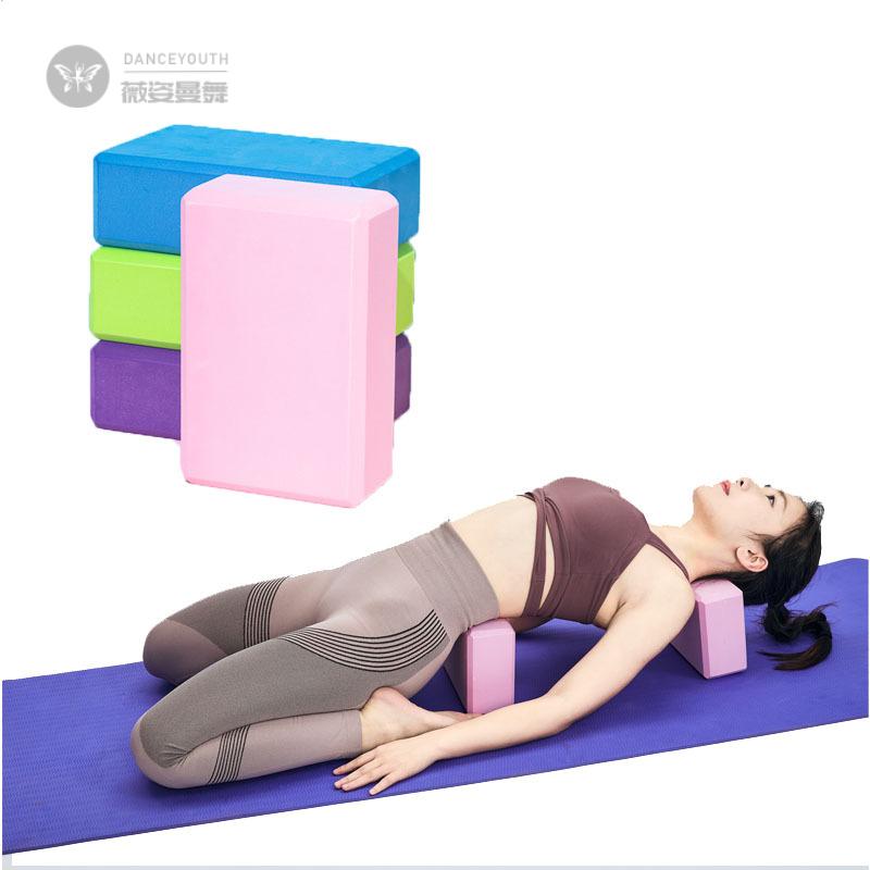 EVA高密度3*69瑜伽砖抗压练习