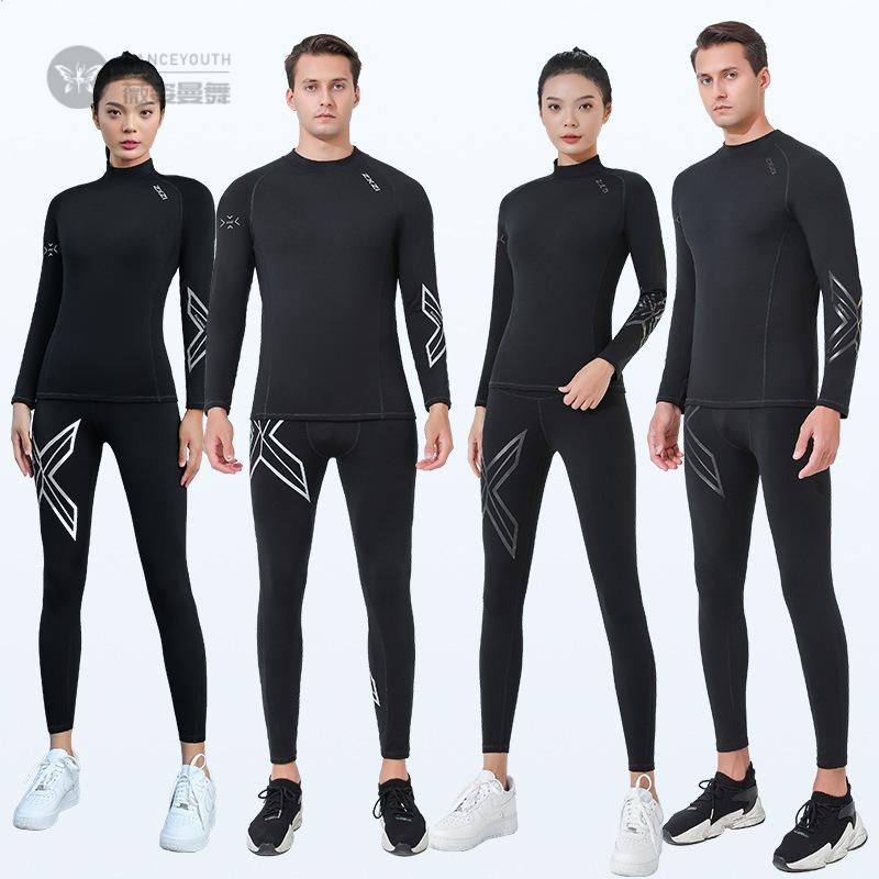 速干薄款健身服春秋瑜伽服紧身