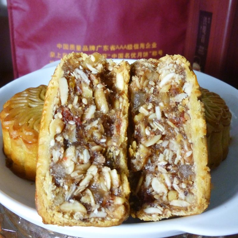 广式中秋散装月饼手工伍仁