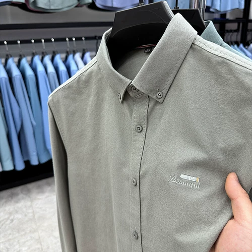 Лонгслив, рубашка, свободный крой, осенний, 2024 года