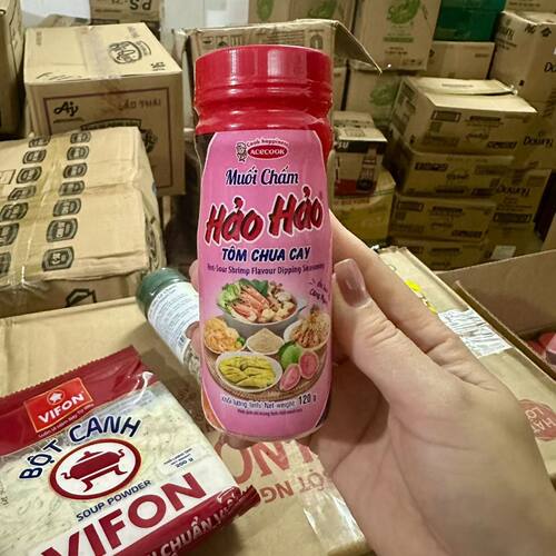 越南好好辣椒盐120g蘸水果盐烧烤腌酸野调味配料muoi cham haohao