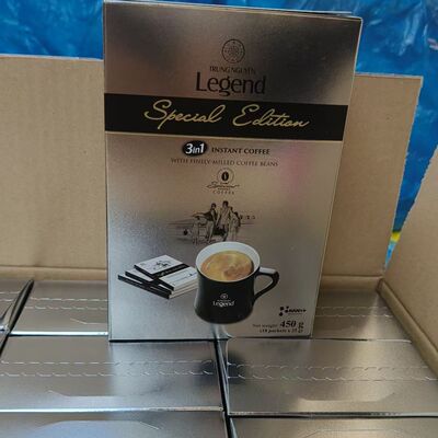 越南G7进口legend中原传奇三合一速溶甄典咖啡450原装18包x25g