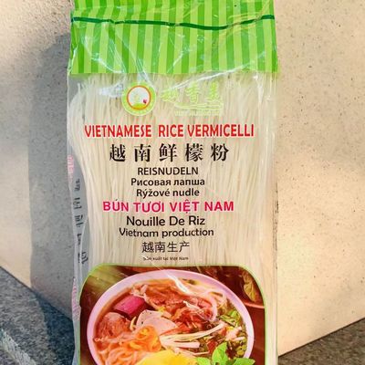 越南特产鲜檬粉Bun Tuoi Viet Nam粉丝圆粉米线干米粉500g包邮