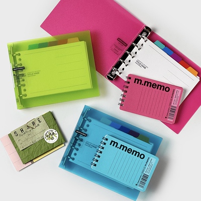 TVS.maruman绝版彩虹活页本