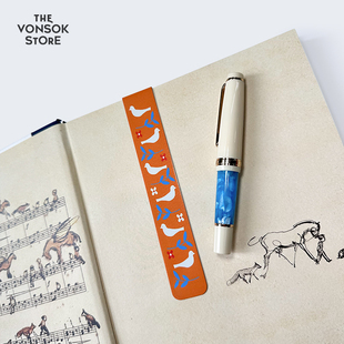 日本Toconuts磁吸书签pvc书夹简约阅读小清新文艺学生可爱小礼物