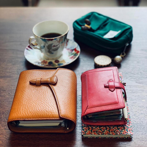 Brelio纯牛皮M5手账本