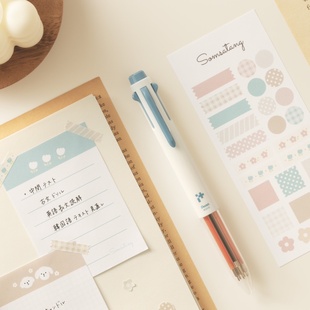 纵向书写 pentel派通 i+ Code限定联名模块笔多功能中性笔笔壳