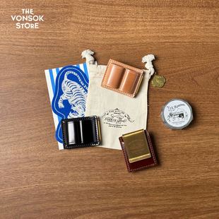 日本The Superior Labor TSL仓敷限定复古黄铜夹手帐金属夹配件