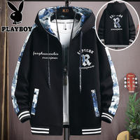 Men's coats Spring/Autumn 2026 new styles Men's hoodies Youth coats Men's autumn/winter fleece jackets thumbnail 4