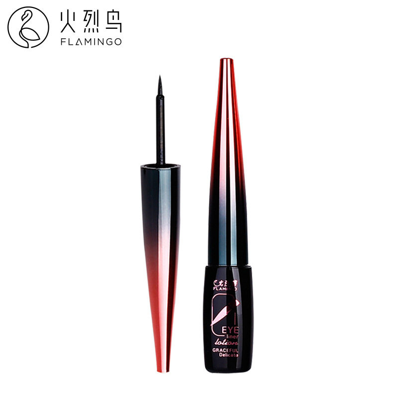 火烈鸟精致柔美眼线液大容量防水防汗不易晕染眼线液笔女国货新手